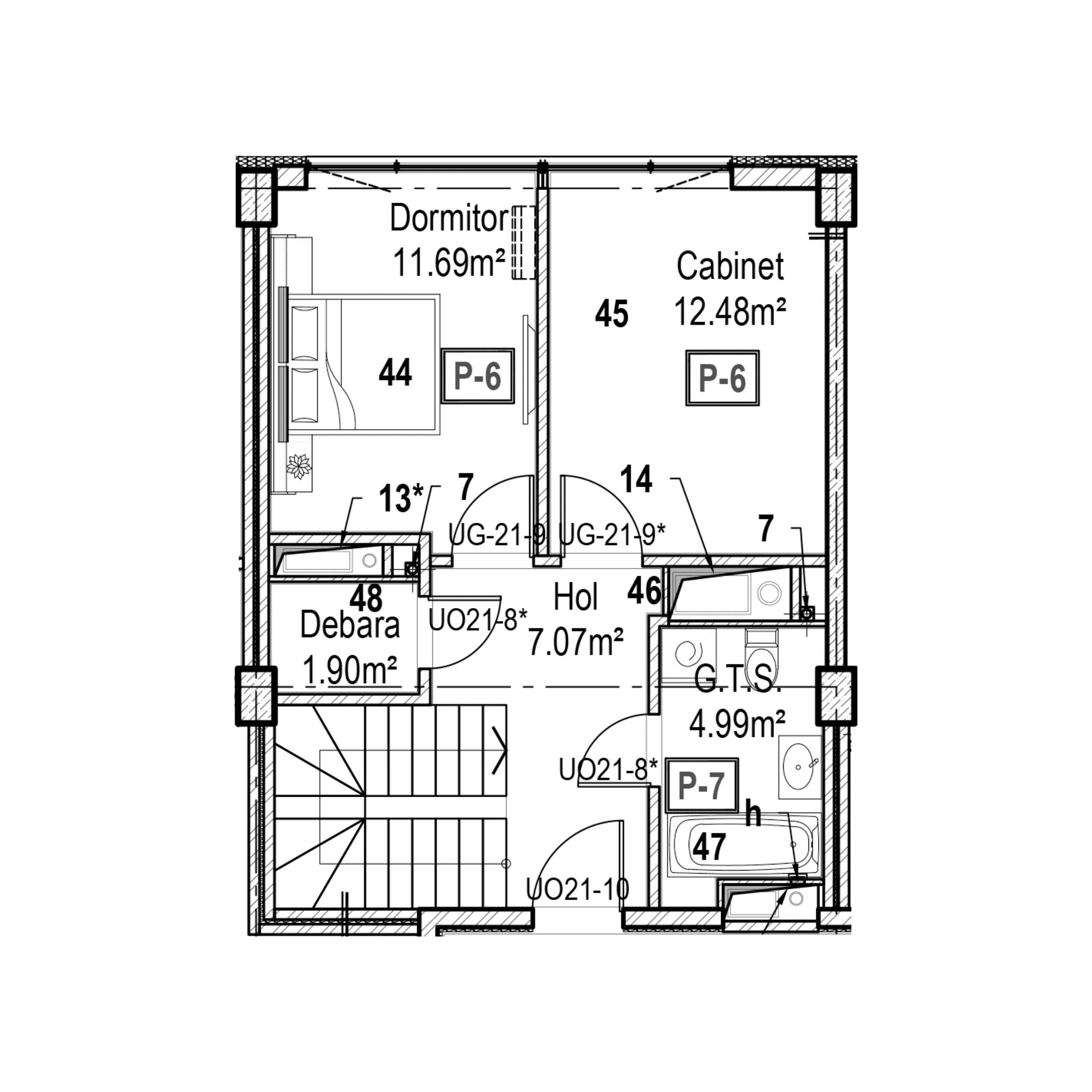 Apartament cu 3 camere