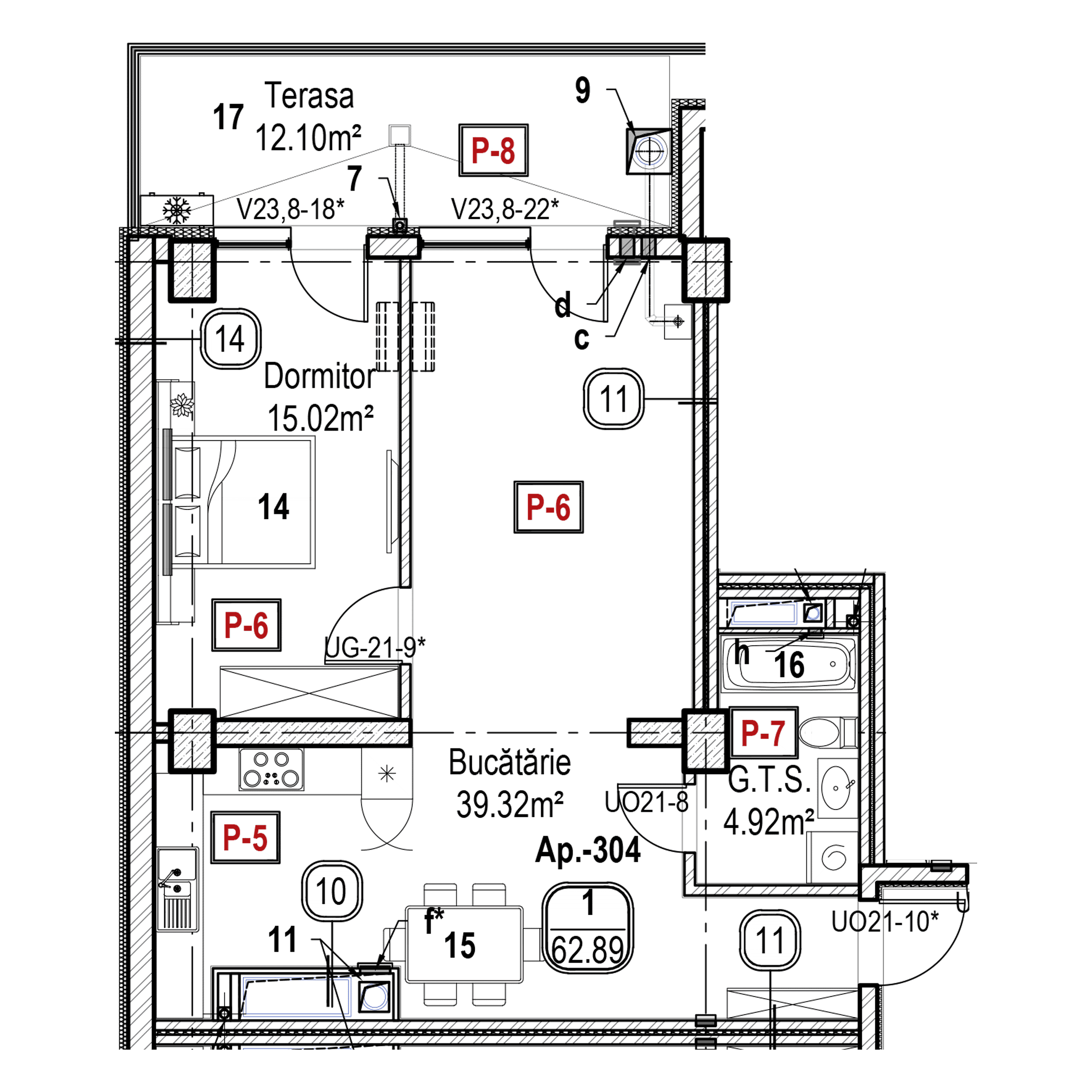 Apartament cu 1 cameră