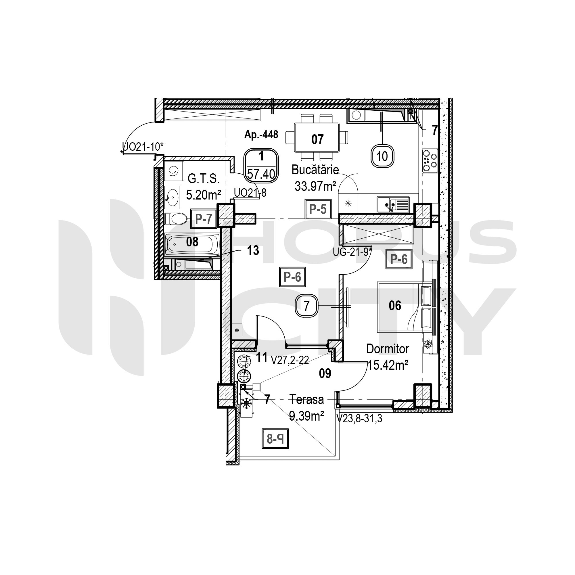 Apartament cu 1 cameră