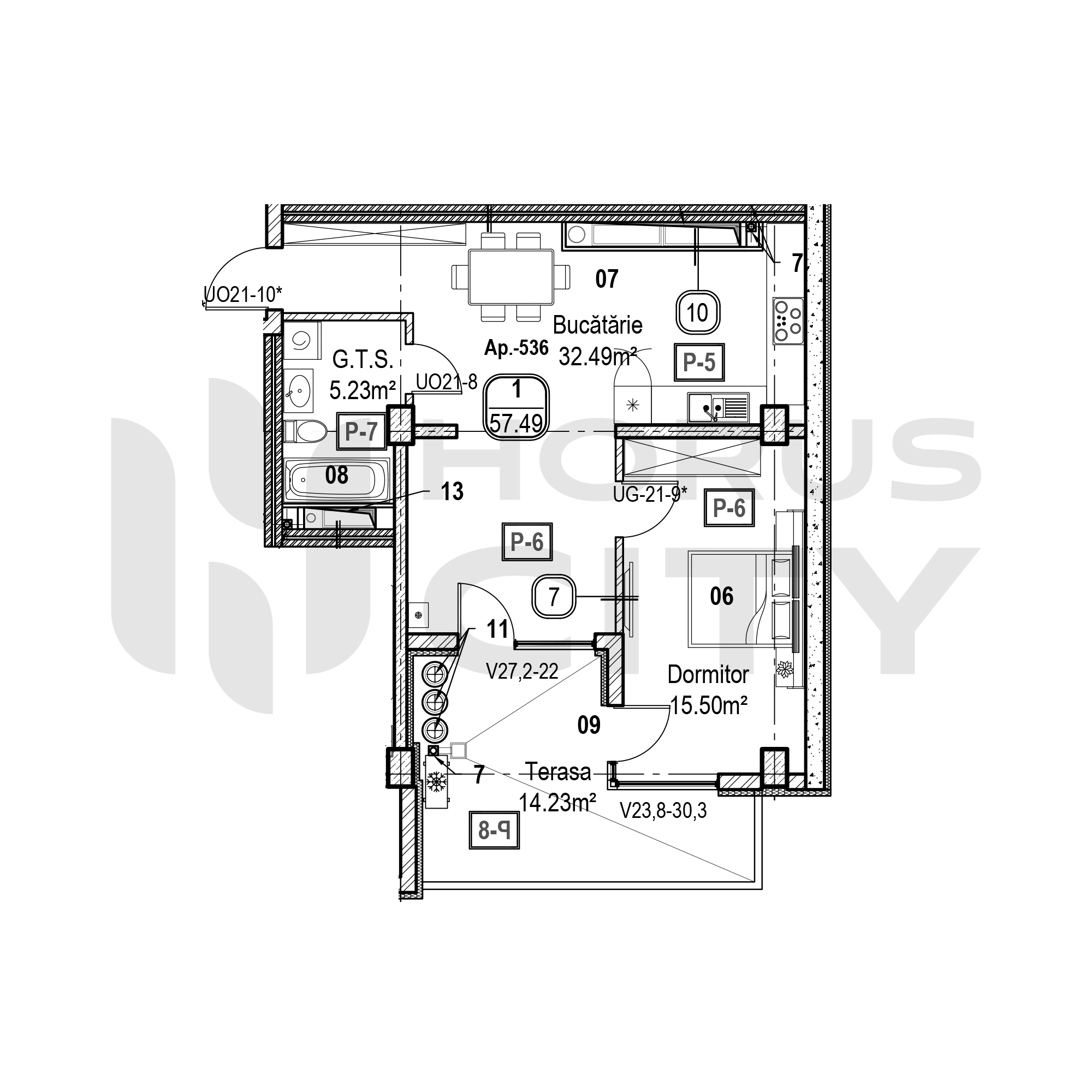 Apartament cu 1 cameră