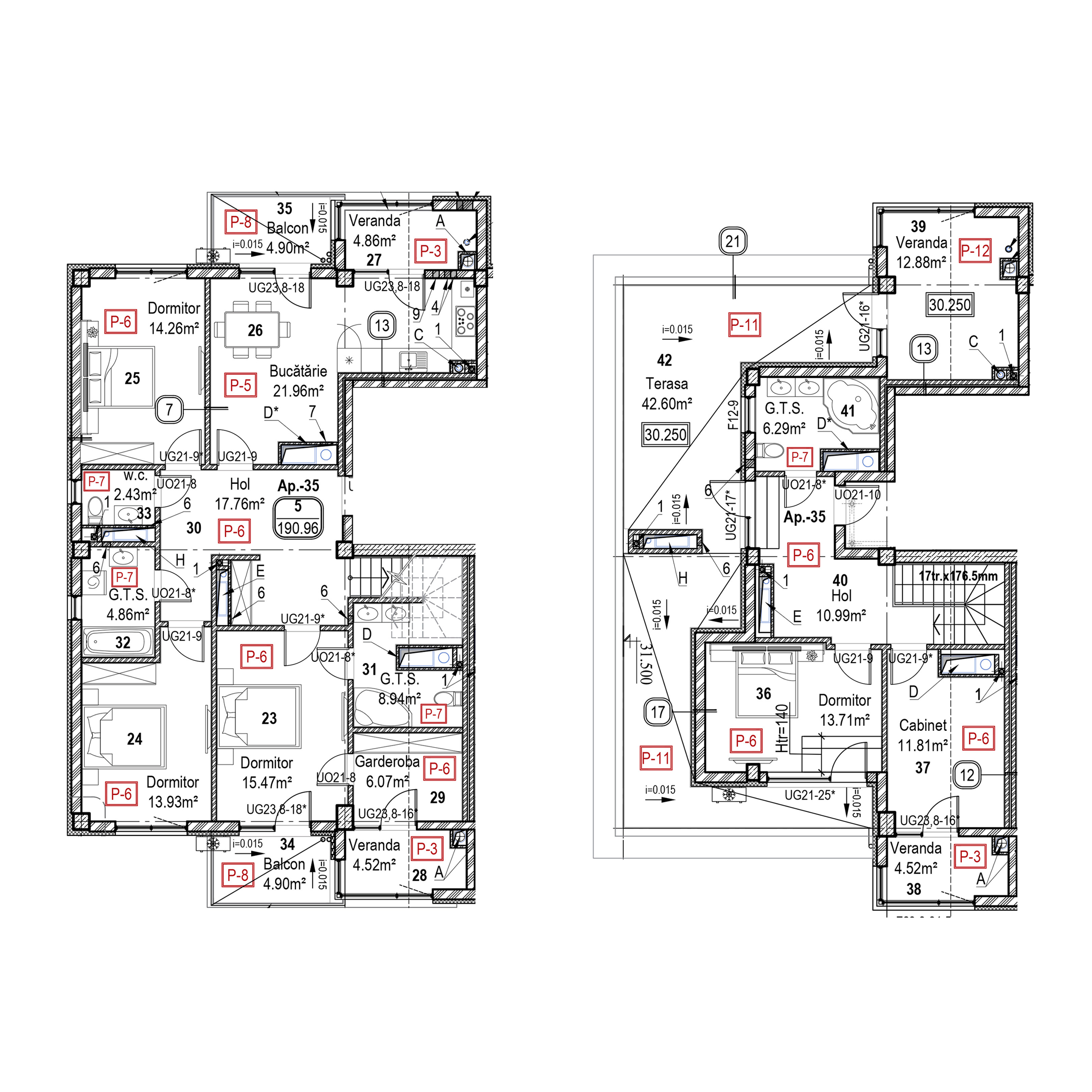 Apartament cu 5 camere