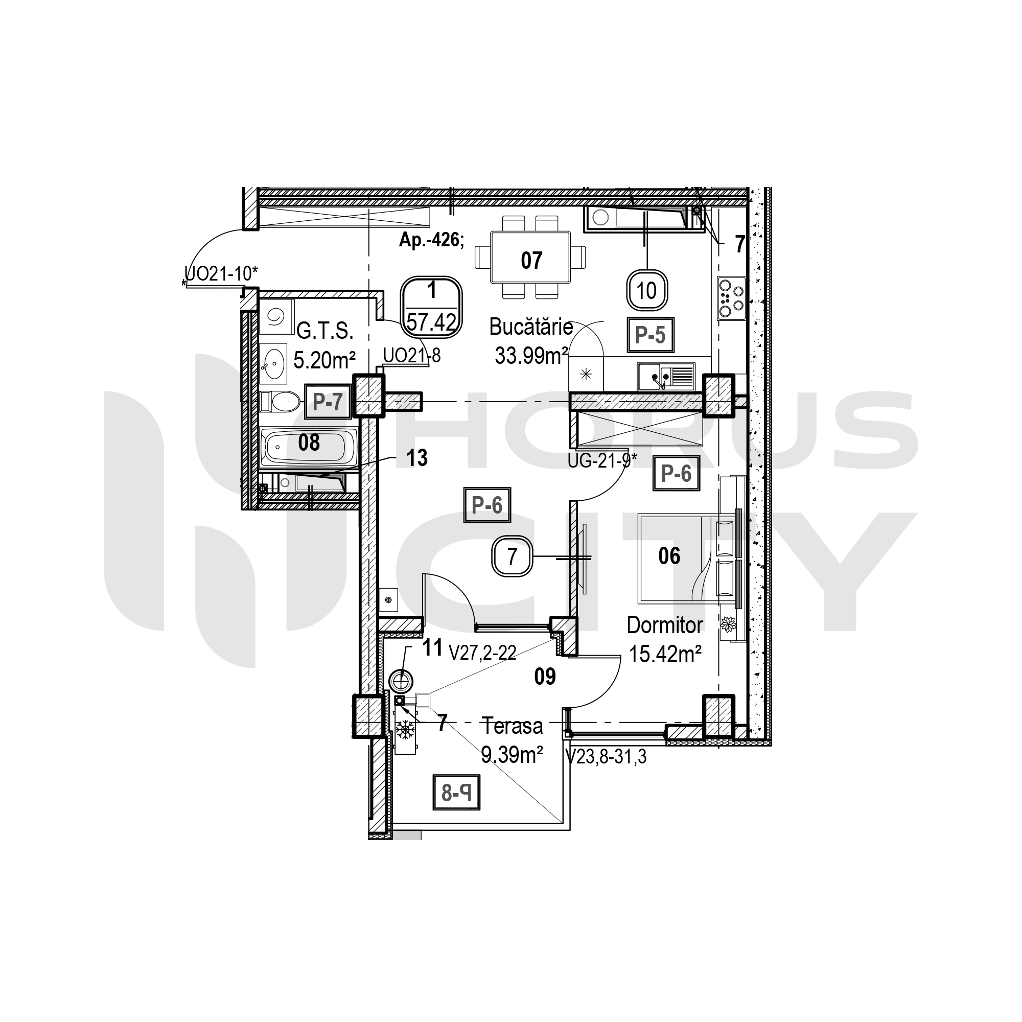 Apartament cu 1 cameră