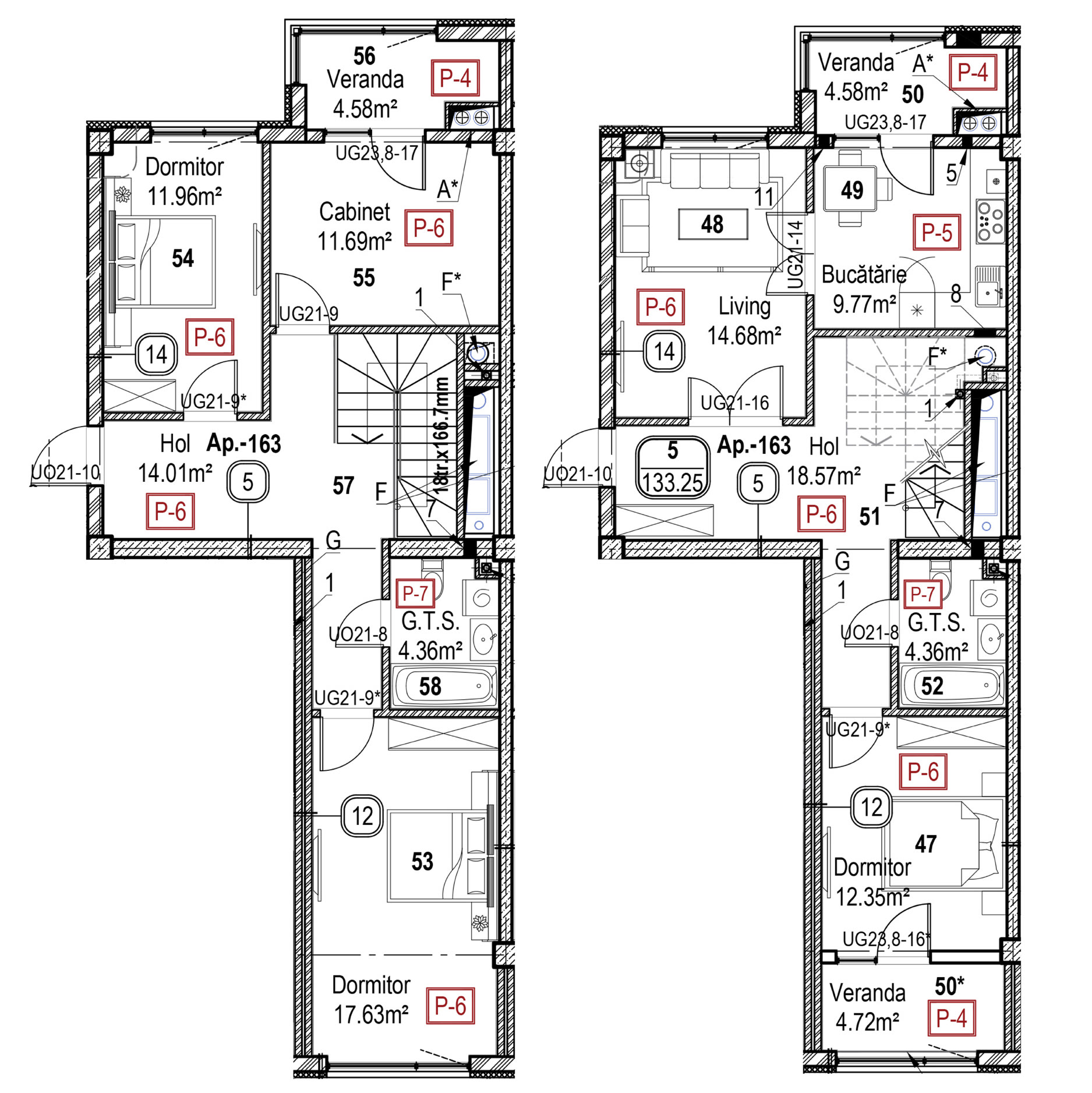 Apartament cu 5 camere