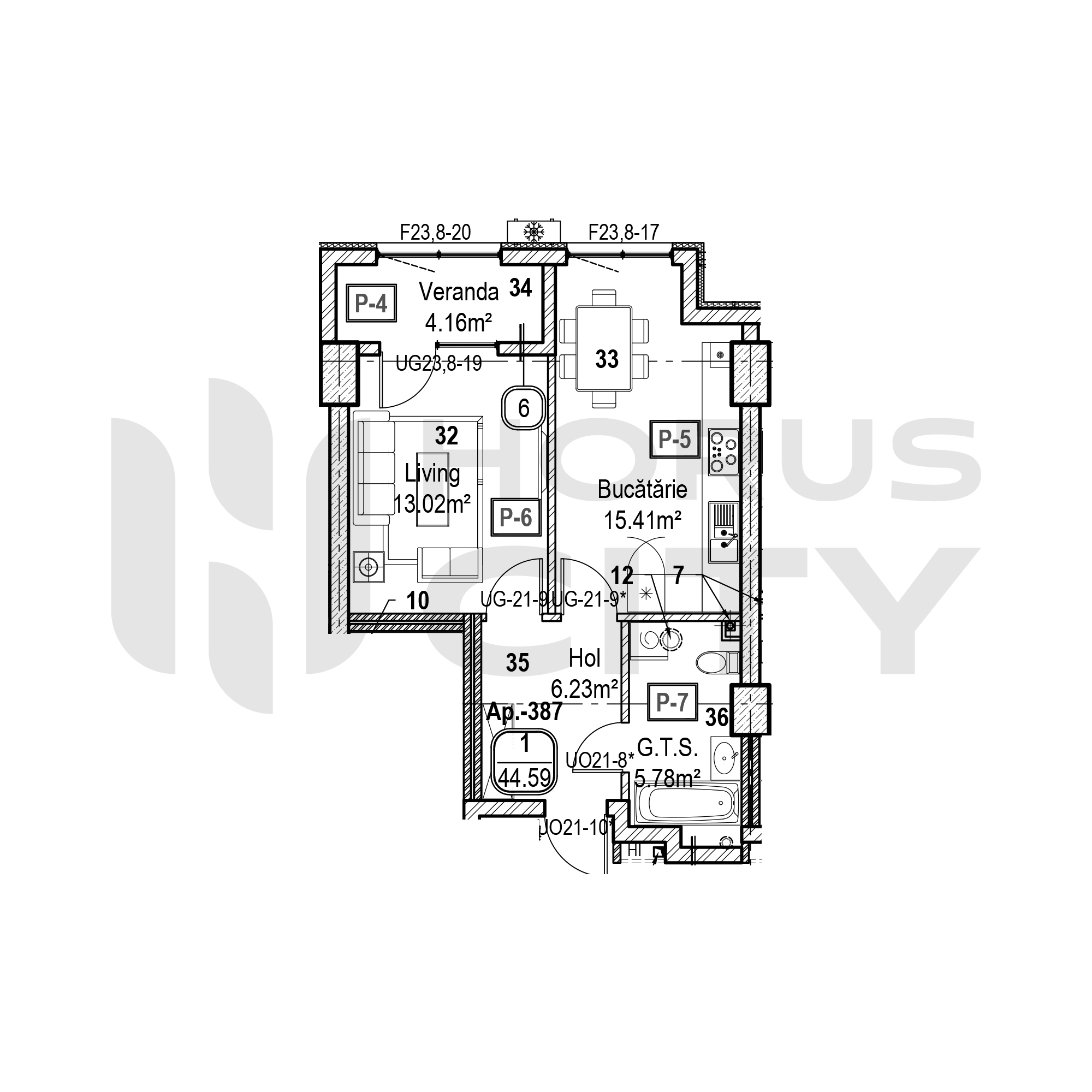 Apartament cu 1 cameră