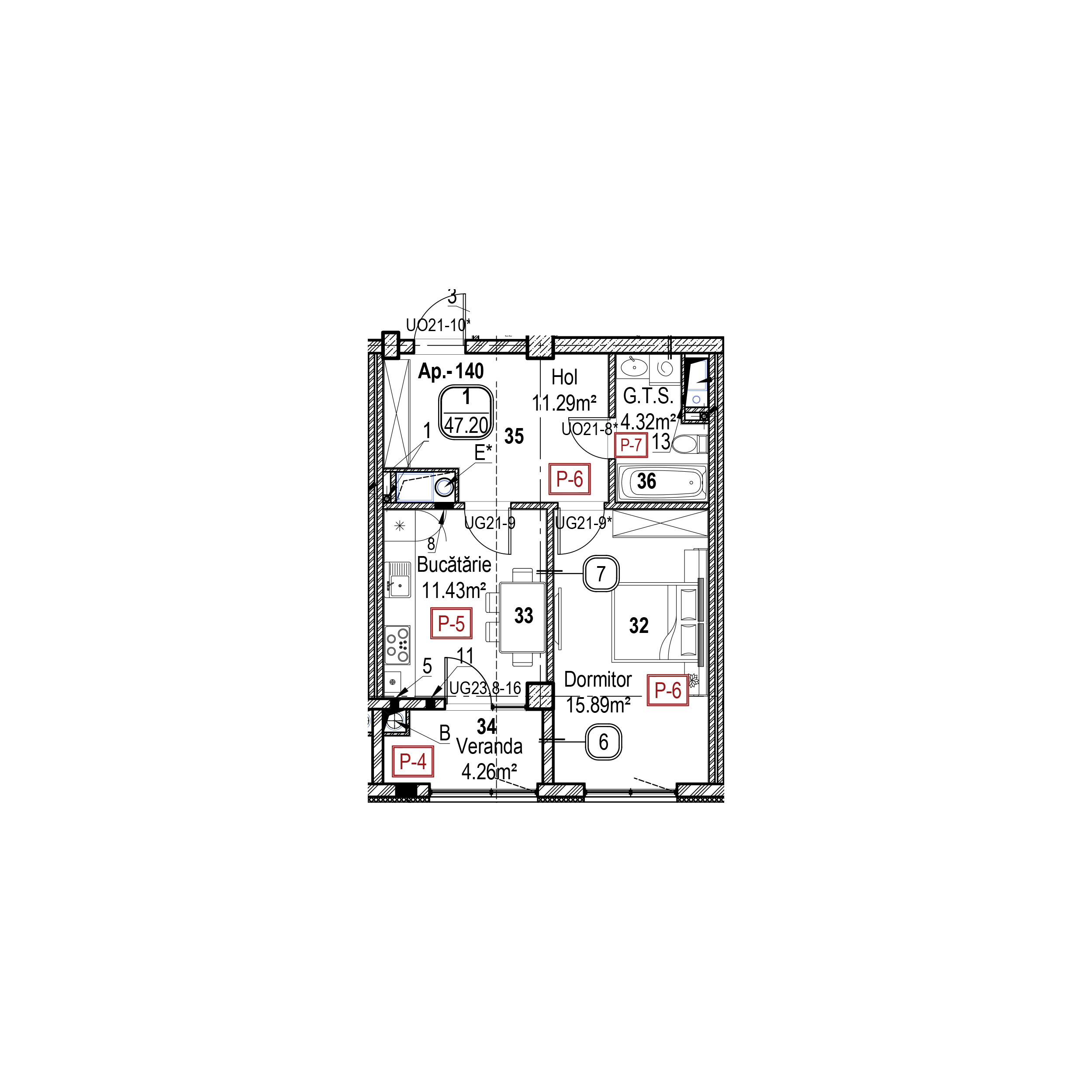 Apartament cu 1 cameră