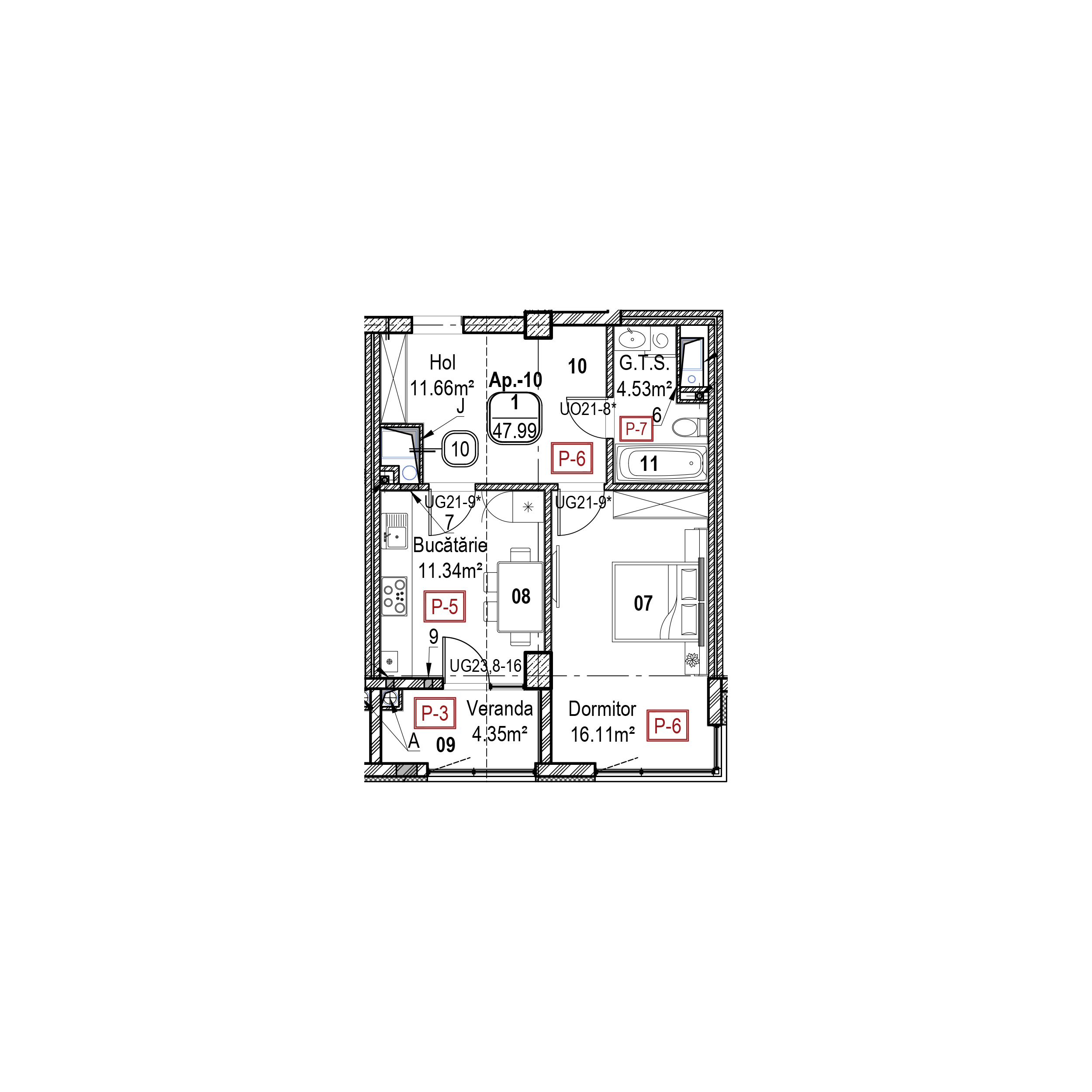 Apartament cu 1 cameră