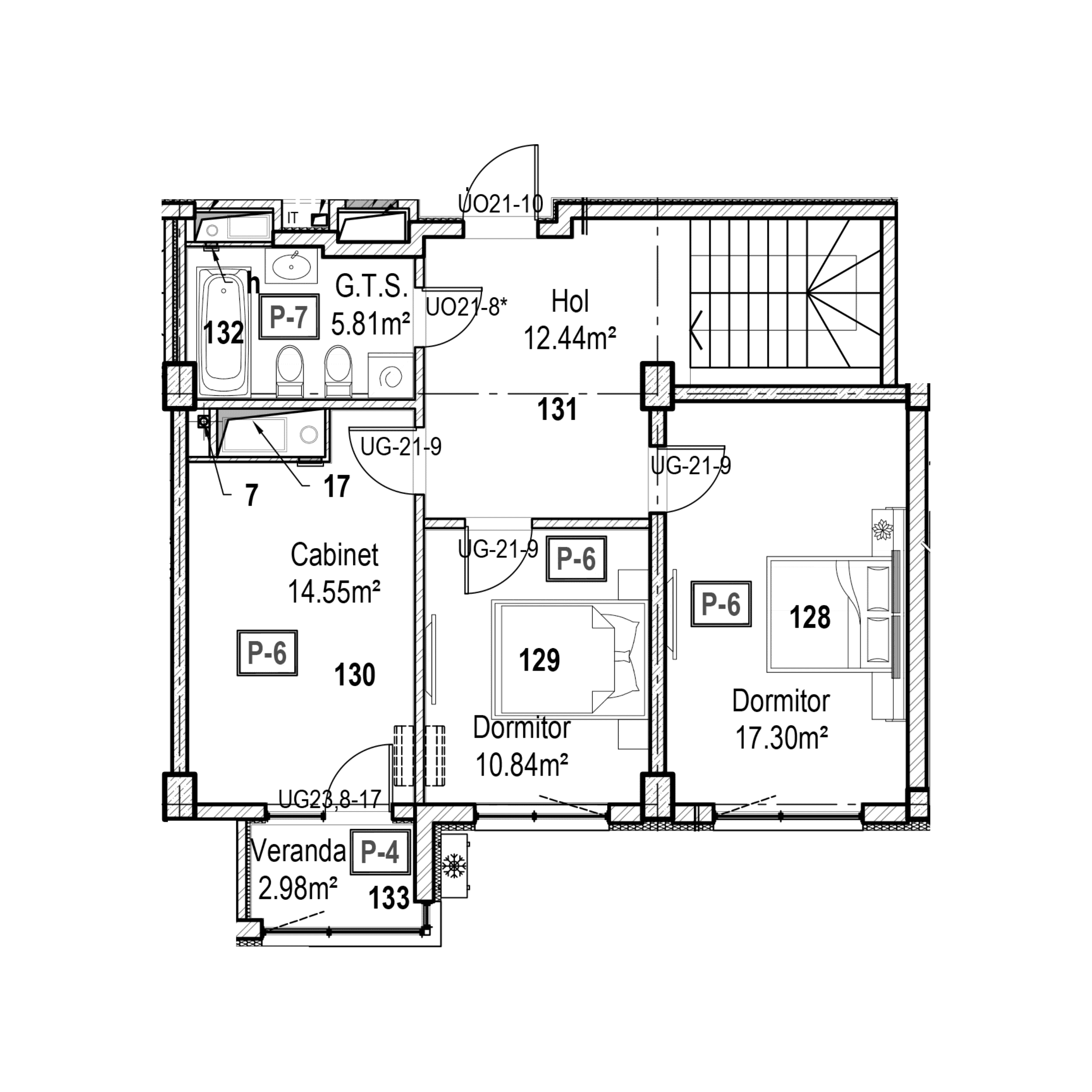 Apartament cu 5 camere