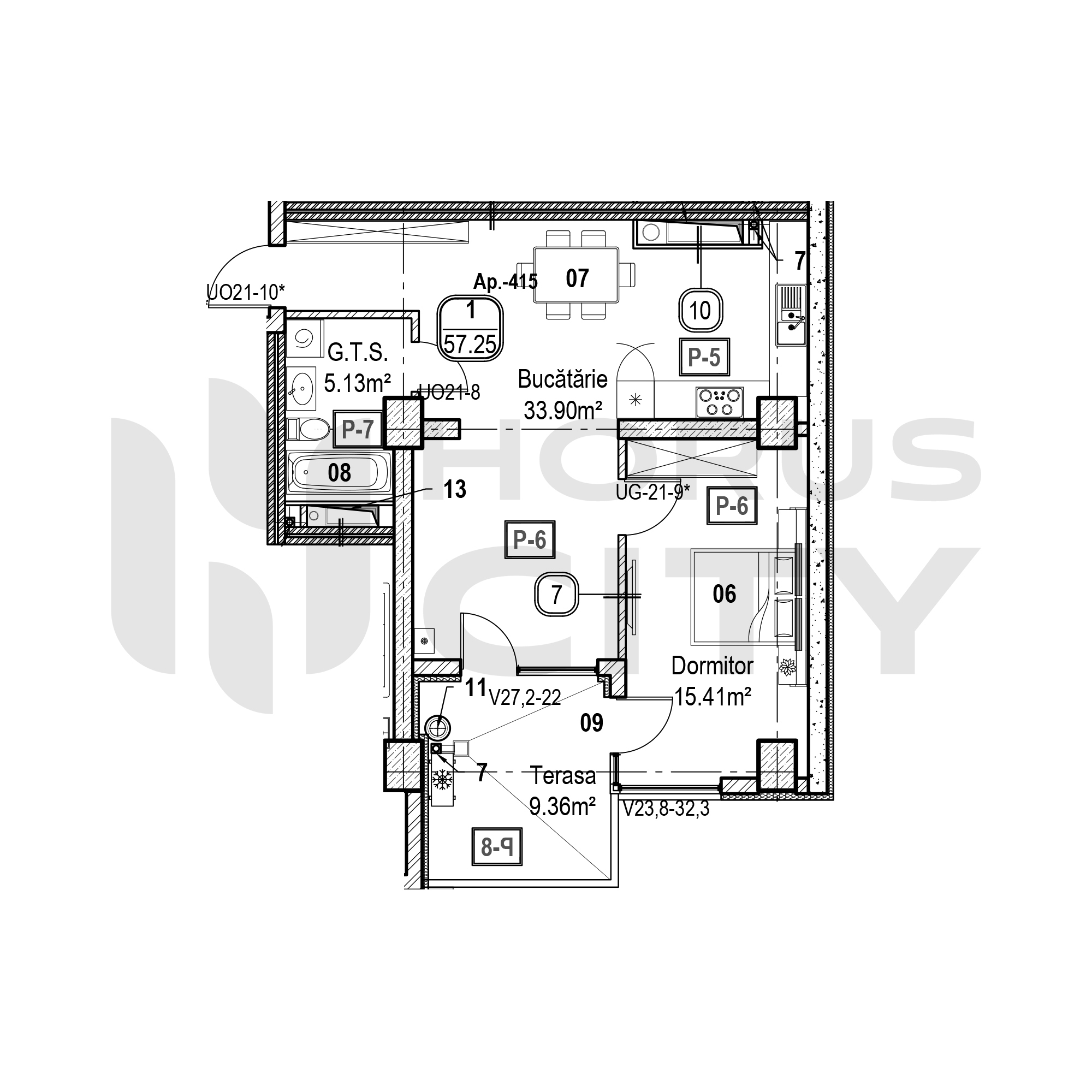 Apartament cu 1 cameră